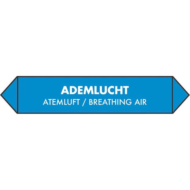 Leidingsticker ademlucht 15x3cm