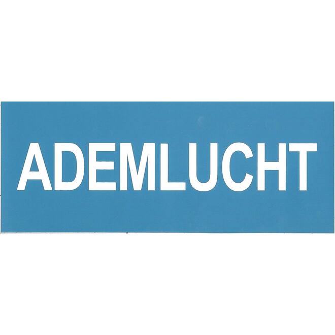 Leidingsticker ademlucht 20x8