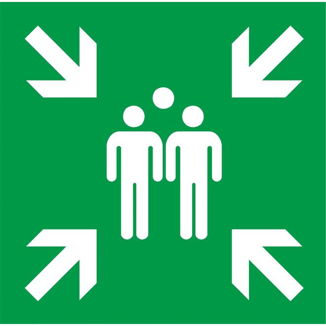 Sticker verzamelplaats