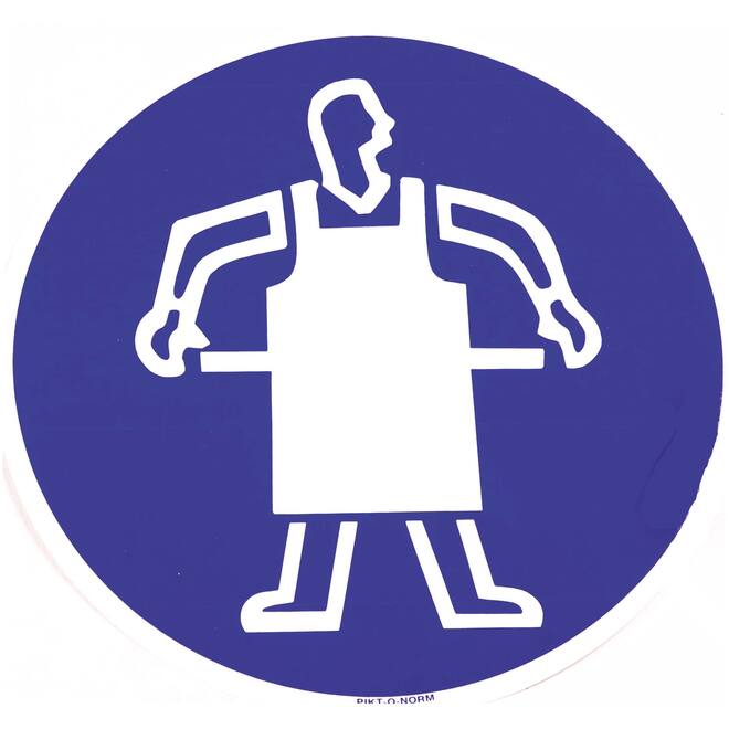 Sticker werkschort verplicht