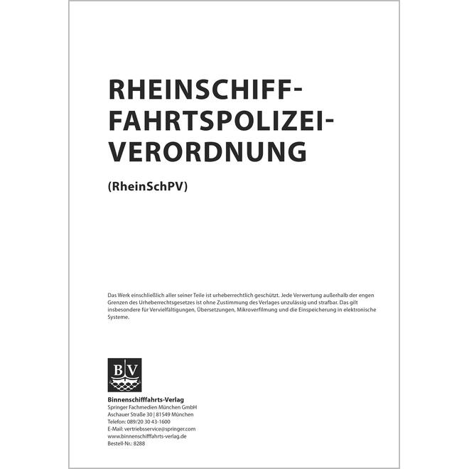 Rheinschiffahrts Polizeiverordnung A4