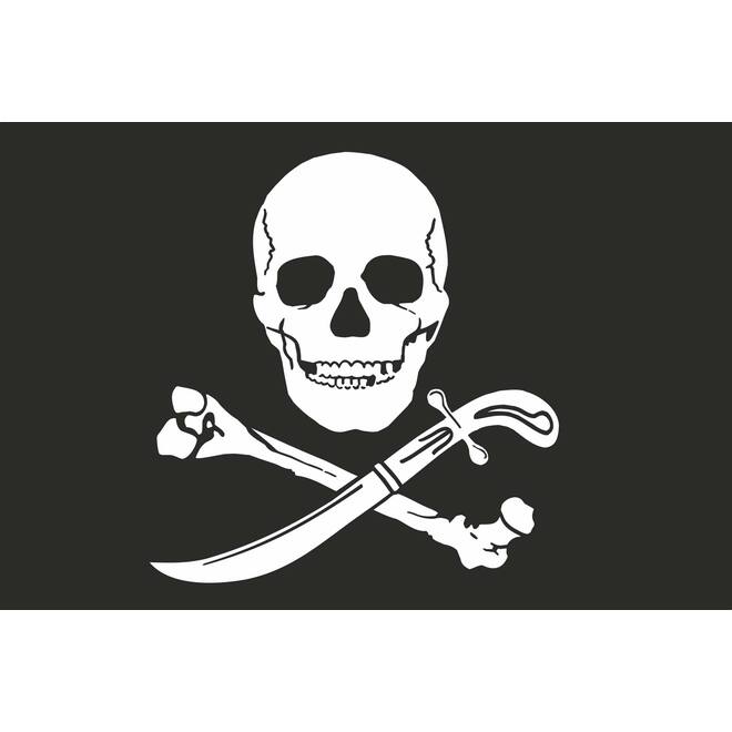 Piratenvlag 60x90cm
