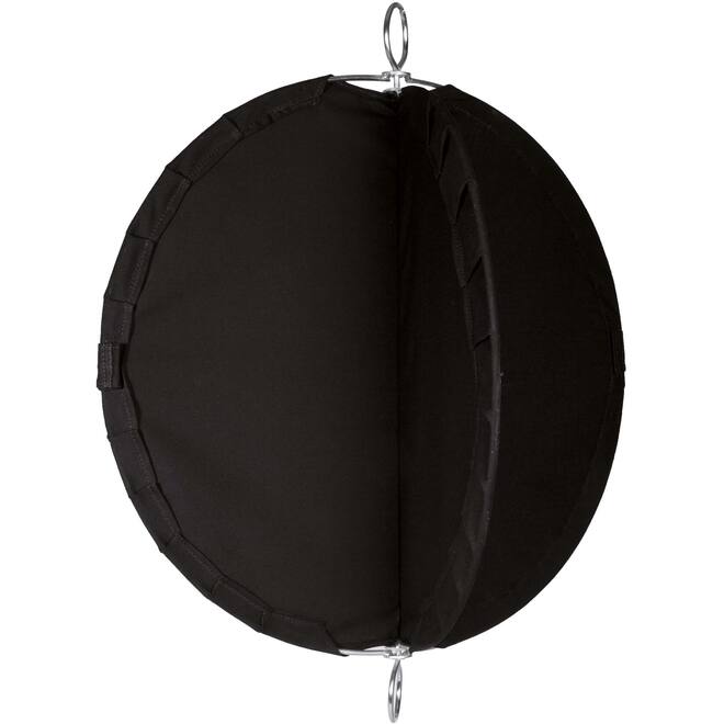 Seinbal zwart katoendoek diam. 60cm