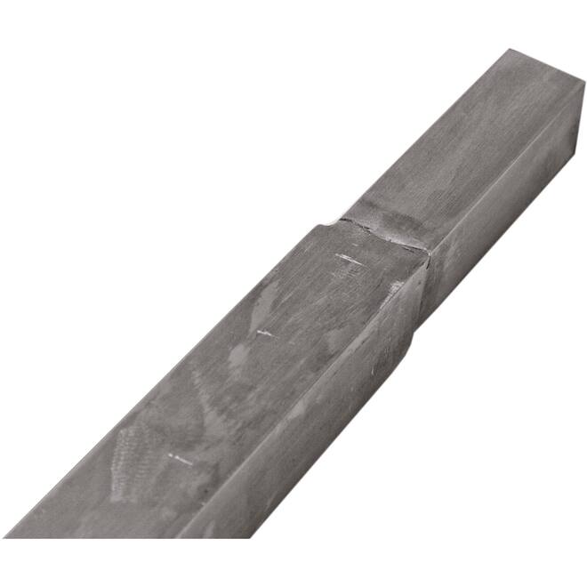 Voetpaal aluminium seinkegel 2mtr