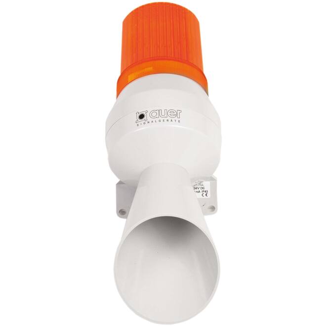 Signaalhoorn + Oranje Lamp 24V
