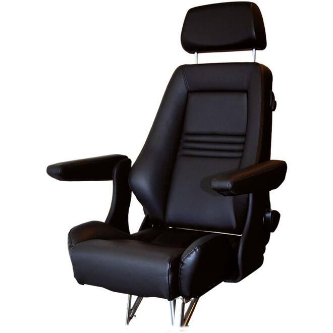 Stuurstoel Recaro Atlantic leer/skai zwart