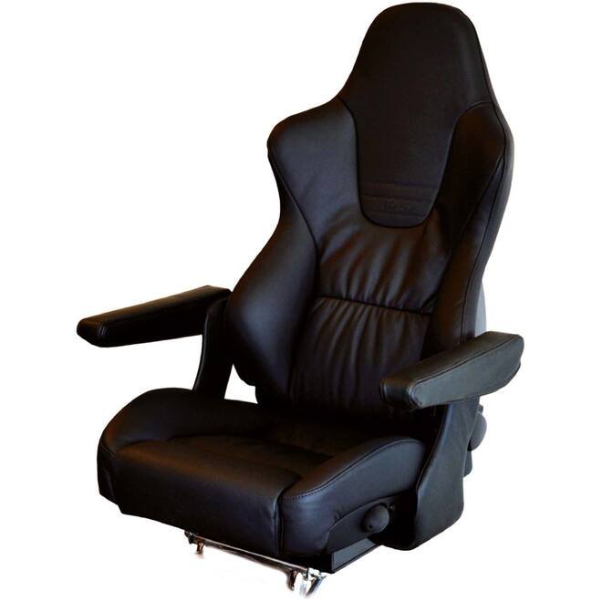 Recaro Northsea zwart leder