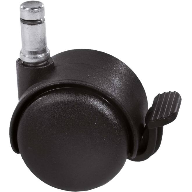 Wiel stuurstoel+rem stift 11mm