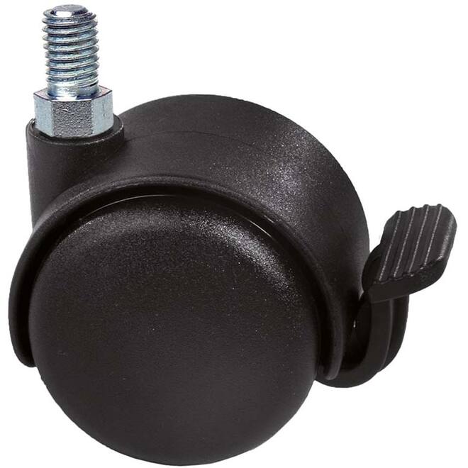 Wiel stuurstoel + rem  M10