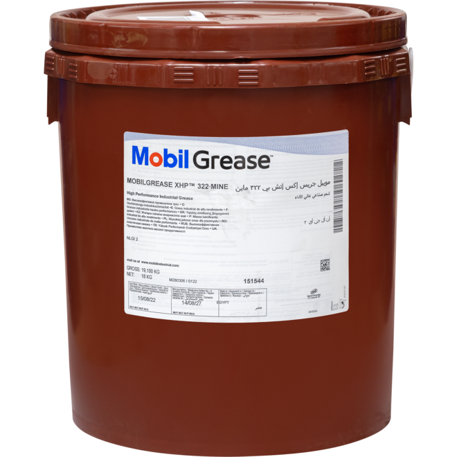 Mobilgrease XHP 322 Mine