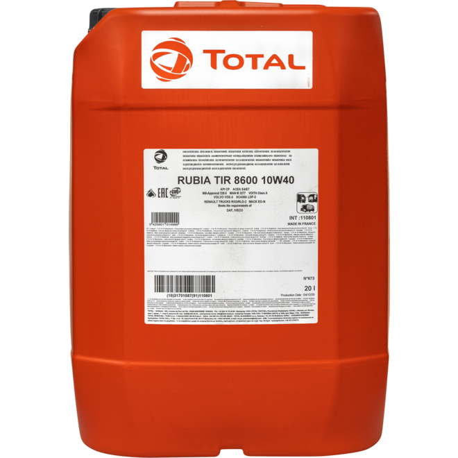 Total Rubia TIR 8600 10W40