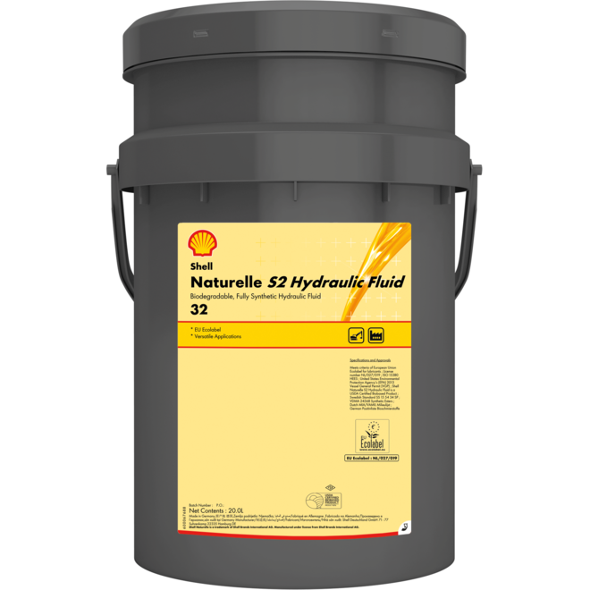 Shell Naturelle S2 hydraulic fluid 32 
