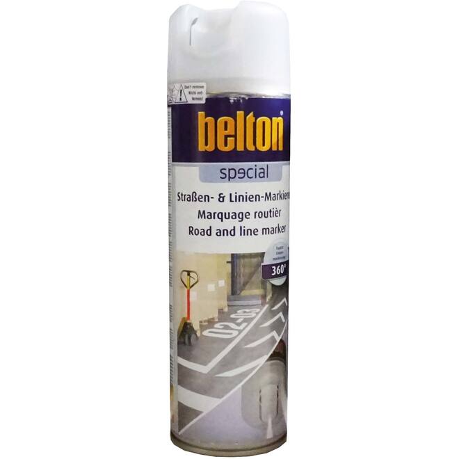 Sjabloonverf wit spuitbus 500ml