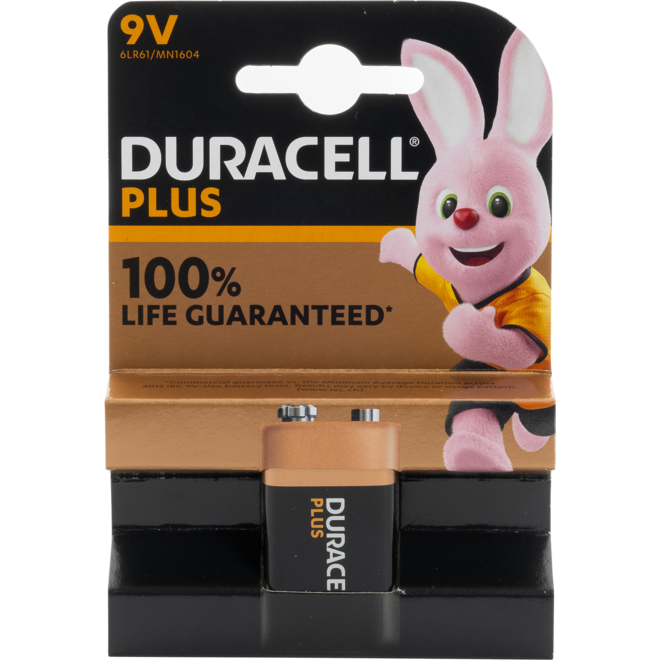 Batterij 9V Duracell MN1604
