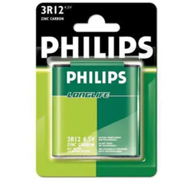 Batterij Philips LL - 3 R 12 - per stuk