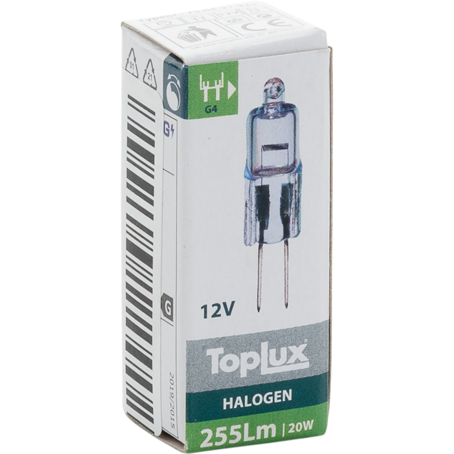 Halogeenlamp G4 12V 20W