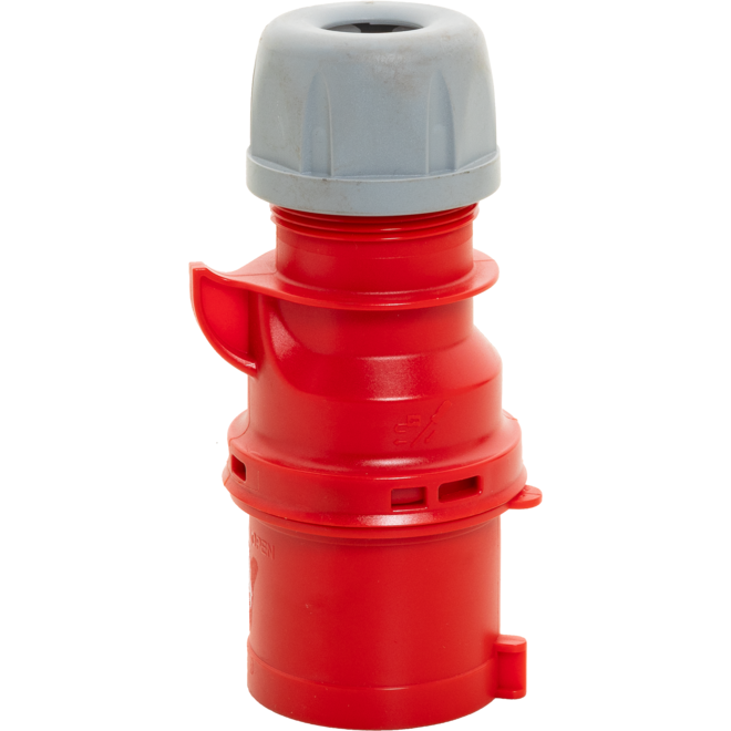 Stekker 380V 4P 32A mnl rood