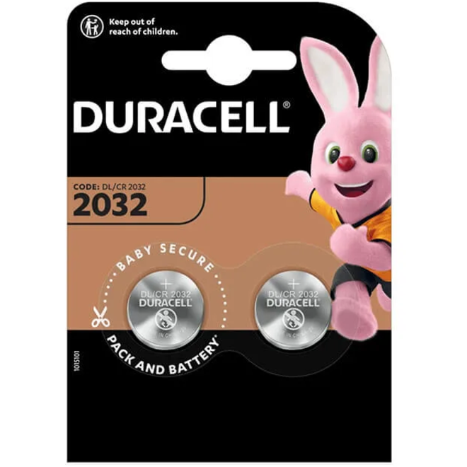 Duracell batterij DL2032 3V B12 lithium