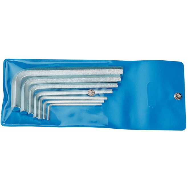 Stiftsleutelset Gedore 7dlg 2-8mm in bl.etui