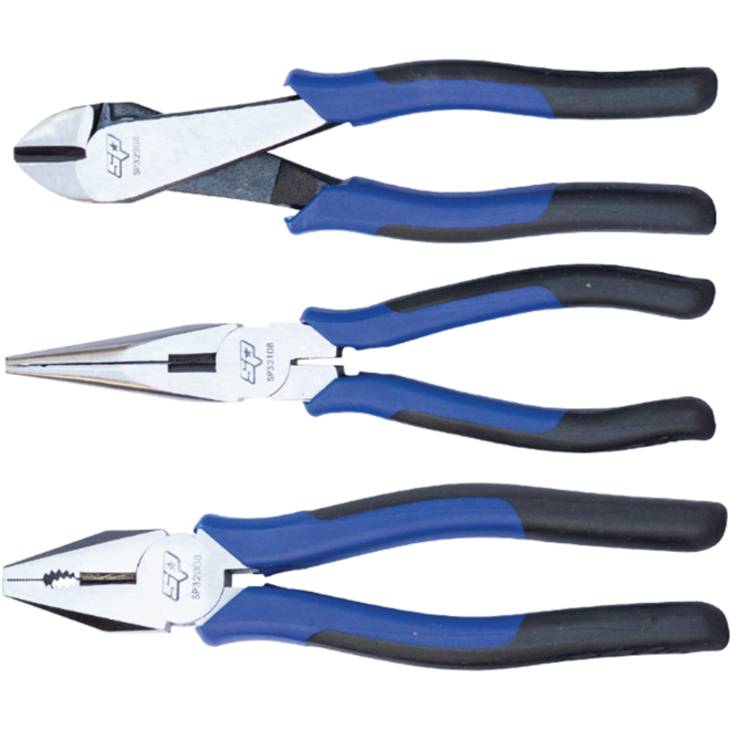 SP Tools tangenset 3dlg 200mm