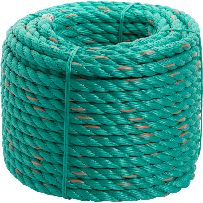 Wrijfhoutentouw 18mm 50m groen