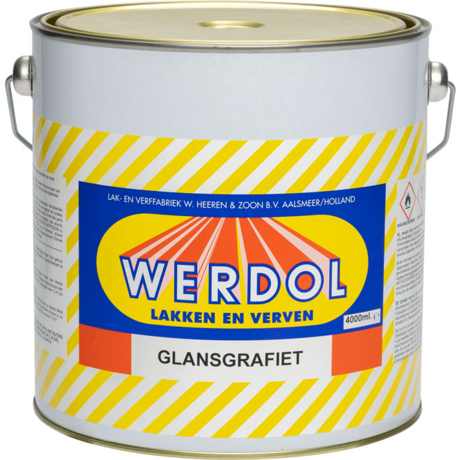 Werdol Glansgrafiet 4ltr