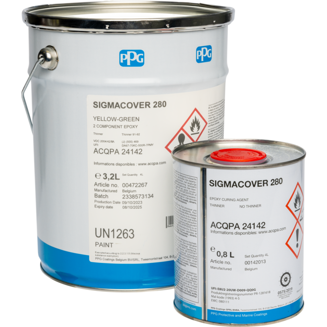 Sigmacover 280 Kleuren 4ltr