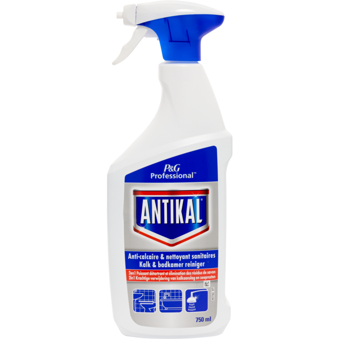 Ontkalker Antikal Spray 750 ml.
