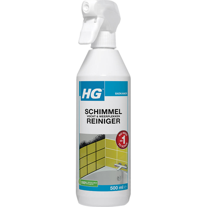 HG schimmel, vocht en weerplekkenreiniger