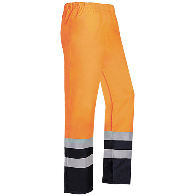 Sioen Norvill regenbroek oranje/blauw