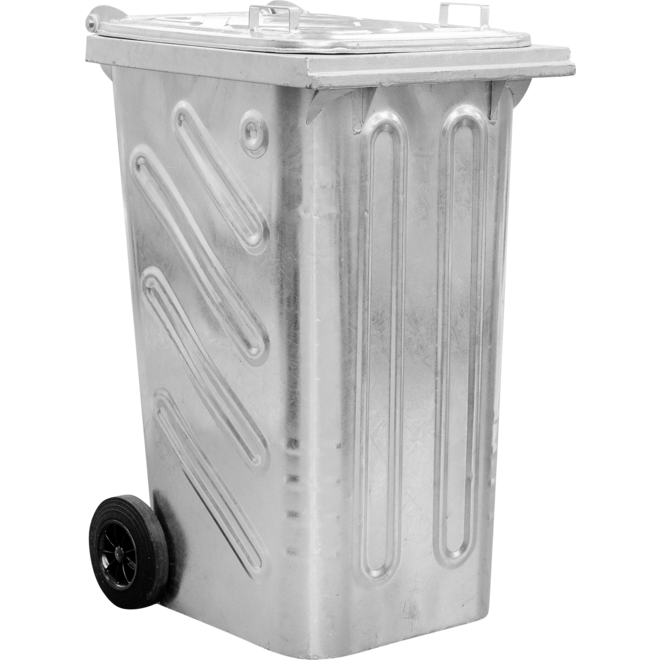 Kliko 240ltr gegalvaniseerd