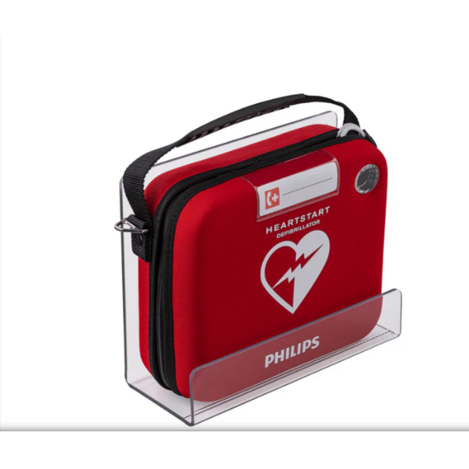 Philips AED wandbeugel perspex