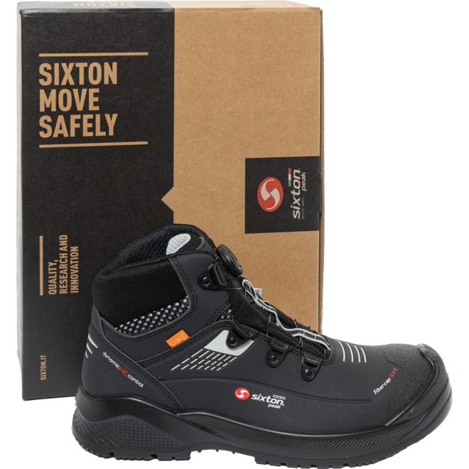 Sixton Roling Boa Air S3 zwart/geel