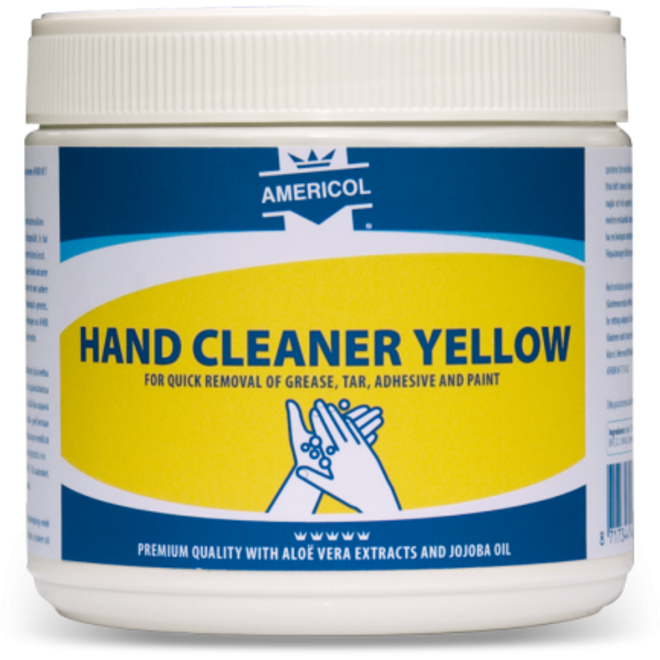 Americol hand cleaner yellow