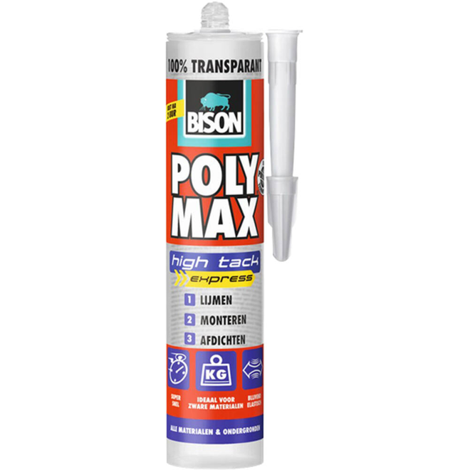 Bison Polymax Original transparant 300 gr .