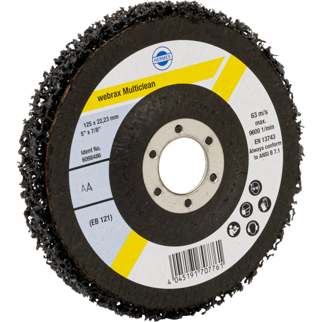 Hermes Schuursch.Dia 125 Webrax Multiclean Glasv.