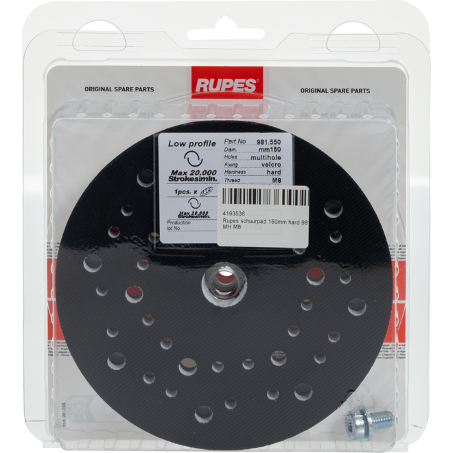 Rupes schuurpad 150mm M8
