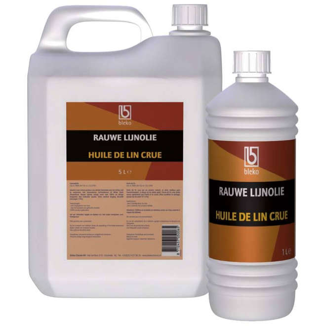 Rauwe lijnolie (ongekookt) 5ltr