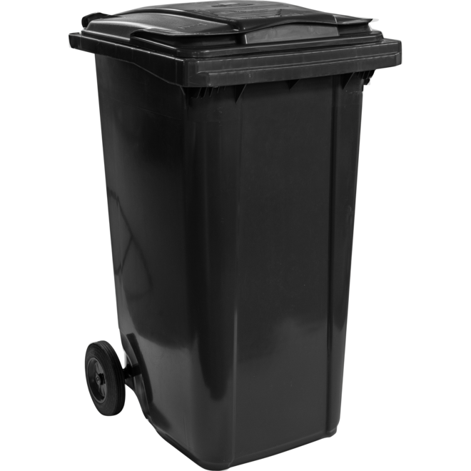 Afvalcontainer 240 liter grijs