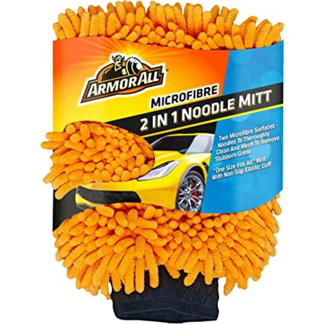 Washandschoen 2-in-1 microfiber