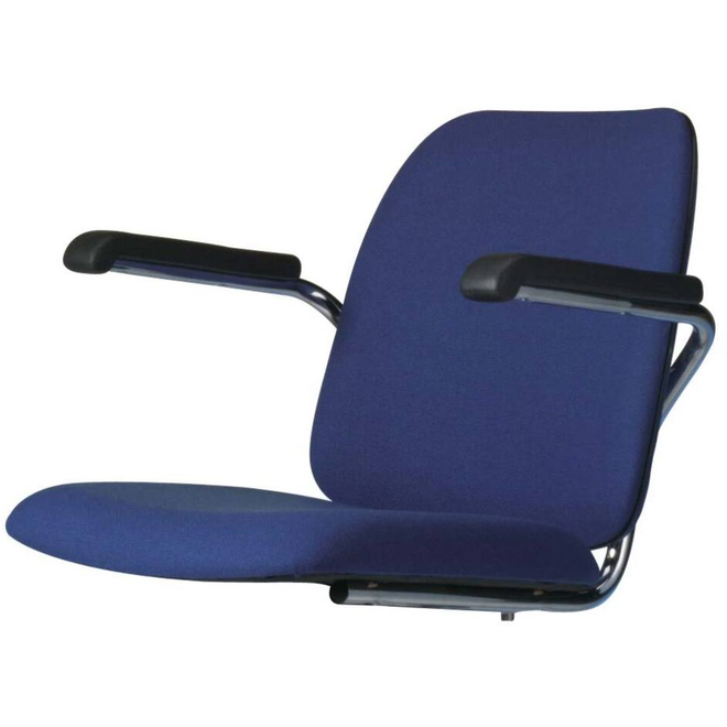 Stuurstoel Maine blauw stof ZP