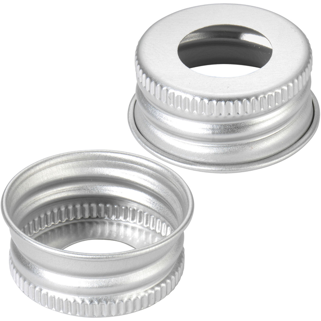 Aluminium dop voor Dopak monsterfles