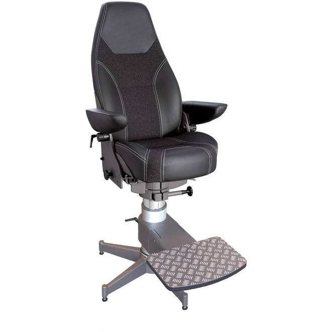 Stuurstoel NS1500 comfort 5voet 65/75 zwart