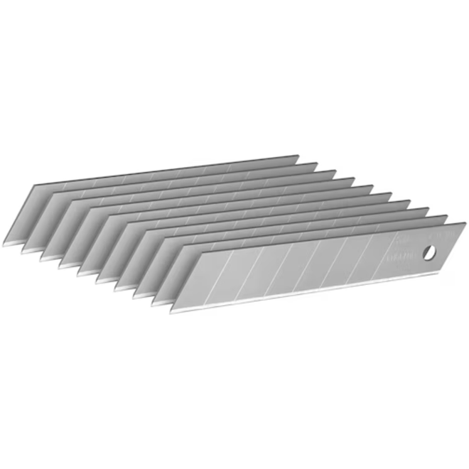 Reservemessen 18mm in dispenser 10st.