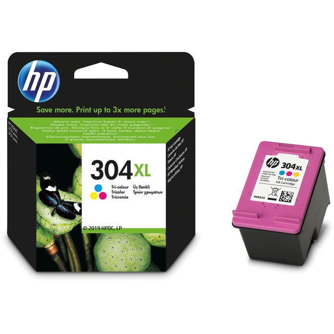 Inktcartridge HP 304XL (N9K07AE)  kleur