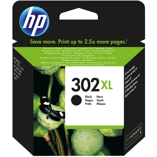 Inktcartridge HP 302XL