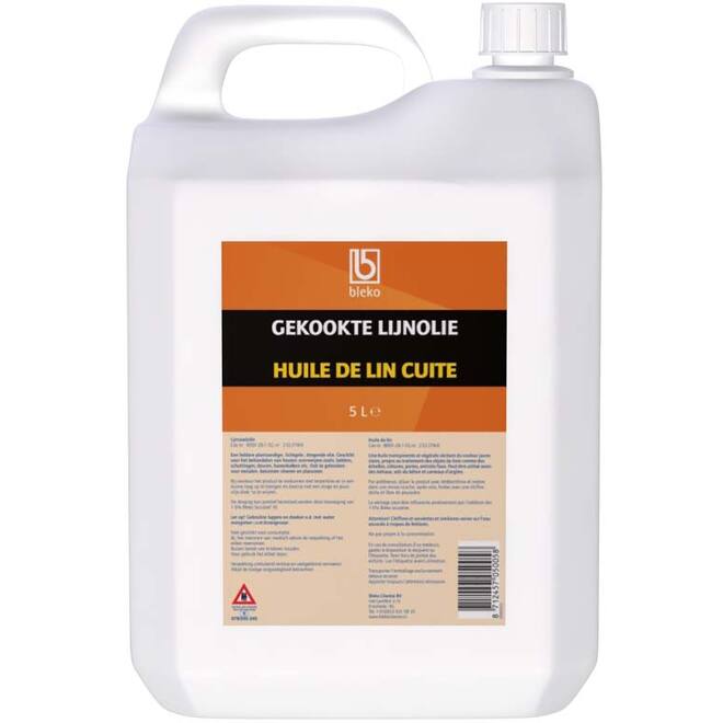 Gekookte lijnolie 5ltr