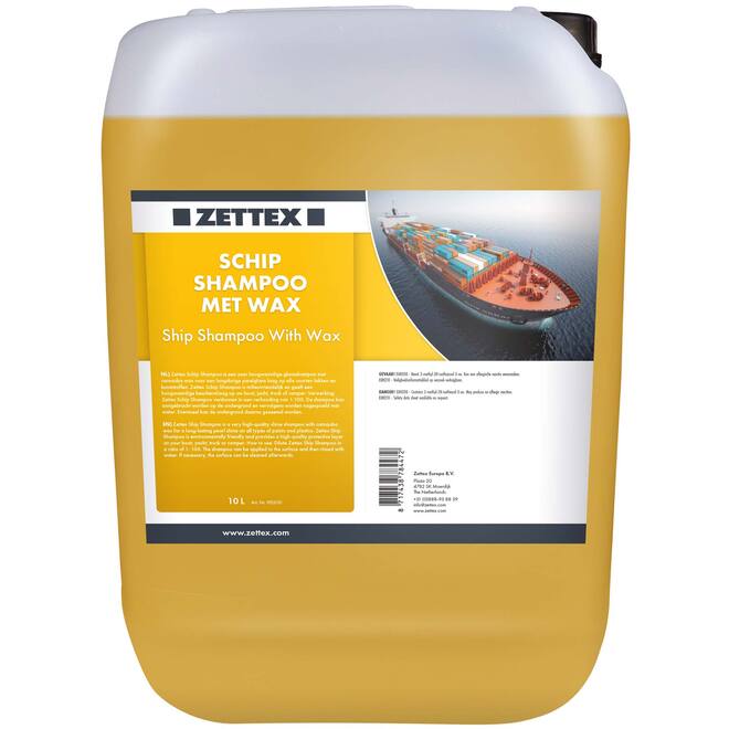 Zettex schip shampoo wax 10ltr