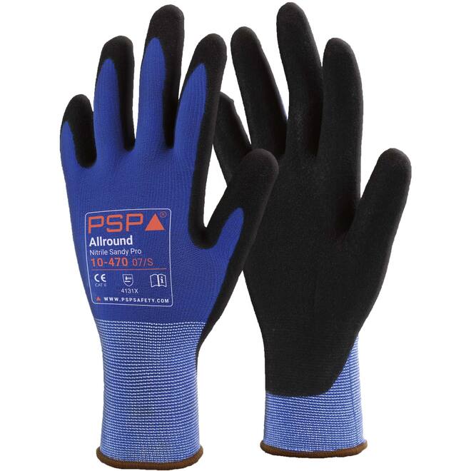 Handsch. PSP 10-470 Allr.Nitr.Sandy Pro MT9