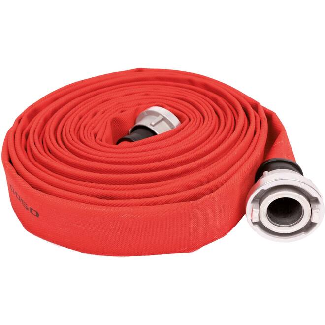 Brandslang 2" x NA66 lengte 20mtr rood